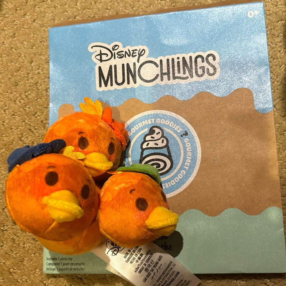 Disney x Target Munchlings Huey, Dewey and Louie Pasty Puff Trio